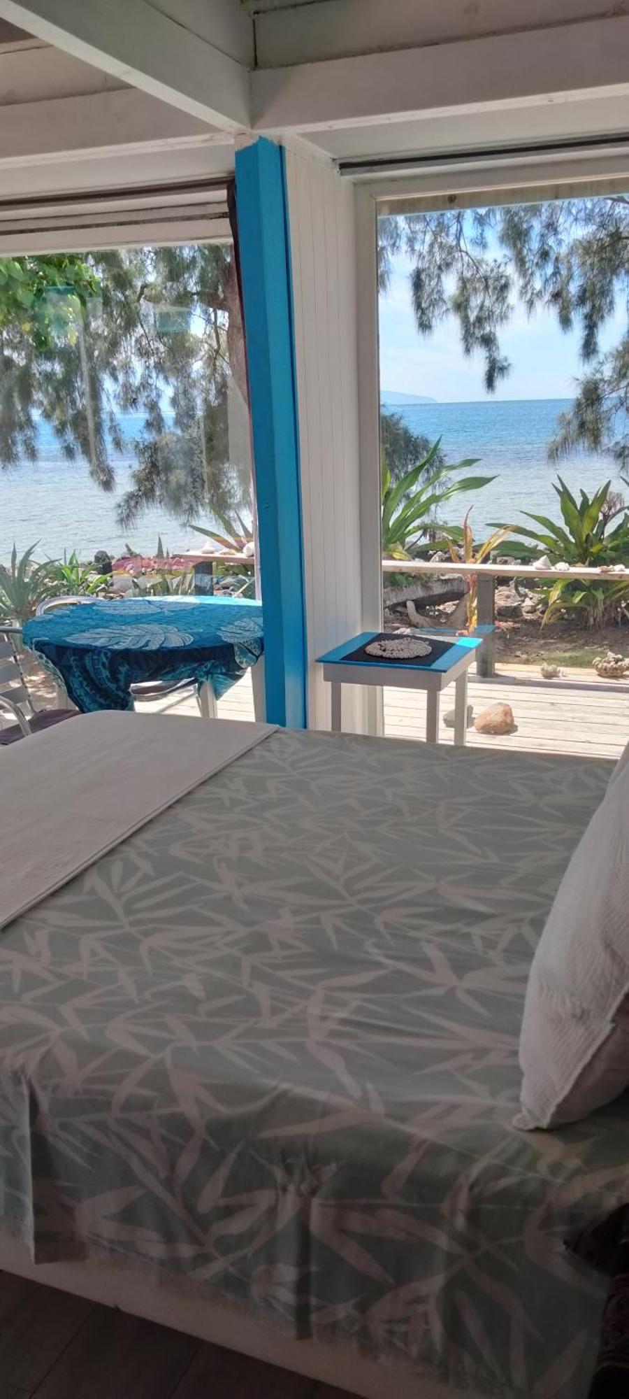 Bungalow Vue Lagon 180 Degre, La Maison Bleue Moorea Exterior photo